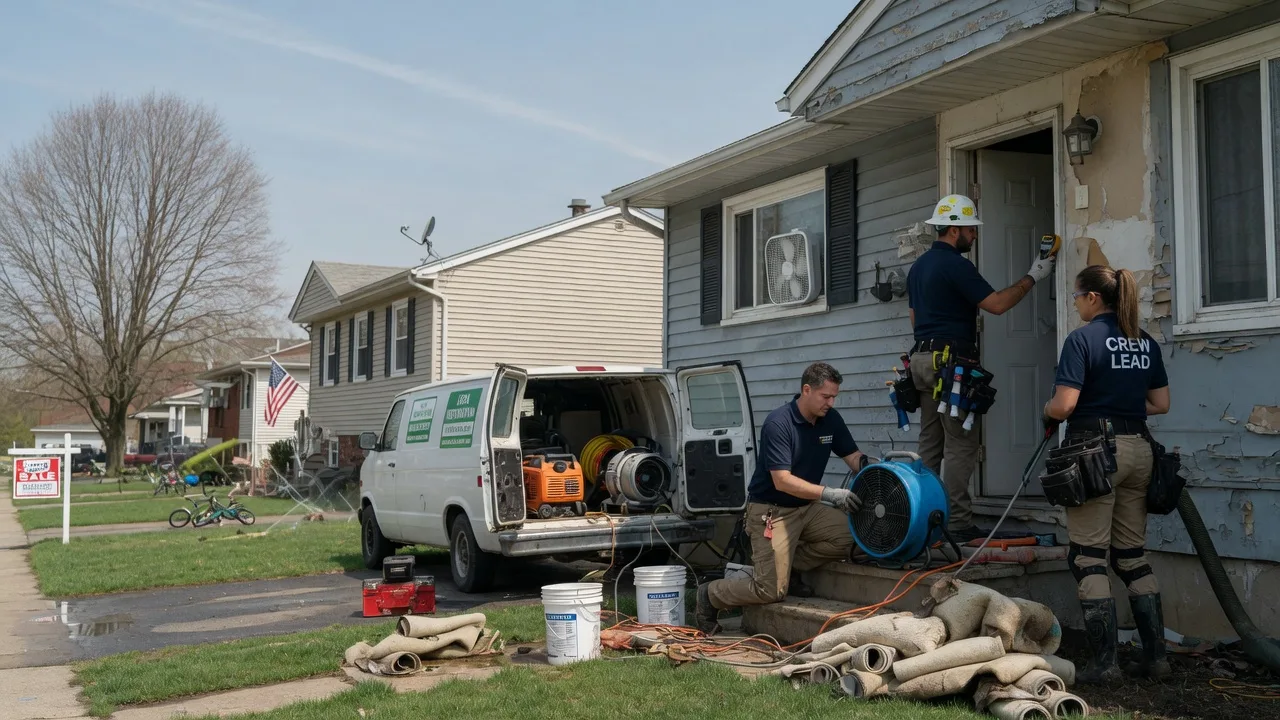 Flood Cleanup in Orangeville, IL near me